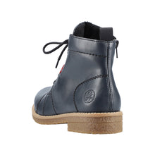 Load image into Gallery viewer, RIEKER - 73500-14 - ZIP/LACE BOOT - Ocean Blue (NEW IN)