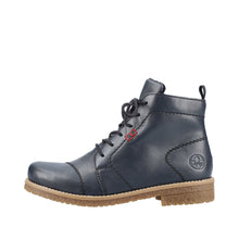 Load image into Gallery viewer, RIEKER - 73500-14 - ZIP/LACE BOOT - Ocean Blue (NEW IN)