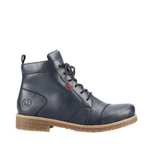 Load image into Gallery viewer, RIEKER - 73500-14 - ZIP/LACE BOOT - Ocean Blue (NEW IN)