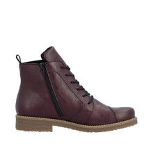 Load image into Gallery viewer, RIEKER - 73500-30 - ZIP/LACE BOOT - Dark Burgundy (NEW IN)