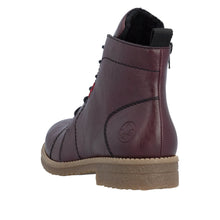 Load image into Gallery viewer, RIEKER - 73500-30 - ZIP/LACE BOOT - Dark Burgundy (NEW IN)