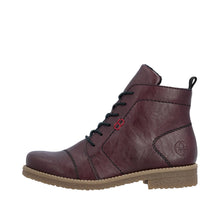 Load image into Gallery viewer, RIEKER - 73500-30 - ZIP/LACE BOOT - Dark Burgundy (NEW IN)