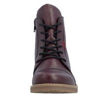Load image into Gallery viewer, RIEKER - 73500-30 - ZIP/LACE BOOT - Dark Burgundy (NEW IN)