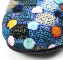 Load image into Gallery viewer, LUNAR - CRACKLE MULE SLIPPER - Blue Multi (NEW IN)