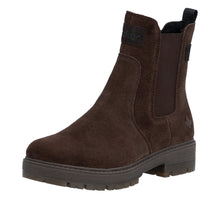 Load image into Gallery viewer, RIEKER - 75860-25 - CALF LENGTH ZIP BOOT - Brown Nubuck (NEW IN)