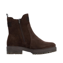 Load image into Gallery viewer, RIEKER - 75860-25 - CALF LENGTH ZIP BOOT - Brown Nubuck (NEW IN)