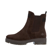 Load image into Gallery viewer, RIEKER - 75860-25 - CALF LENGTH ZIP BOOT - Brown Nubuck (NEW IN)