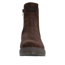 Load image into Gallery viewer, RIEKER - 75860-25 - CALF LENGTH ZIP BOOT - Brown Nubuck (NEW IN)