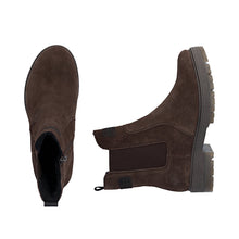 Load image into Gallery viewer, RIEKER - 75860-25 - CALF LENGTH ZIP BOOT - Brown Nubuck (NEW IN)