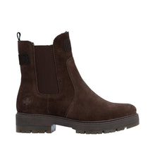 Load image into Gallery viewer, RIEKER - 75860-25 - CALF LENGTH ZIP BOOT - Brown Nubuck (NEW IN)
