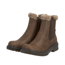 Load image into Gallery viewer, RIEKER - 78250-22 - ZIP BOOT - Waxy Brown