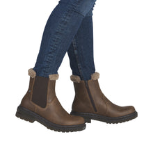 Load image into Gallery viewer, RIEKER - 78250-22 - ZIP BOOT - Waxy Brown