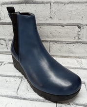 Load image into Gallery viewer, FLY London - VAZE177FLY - P145177004 - PULL ON WEDGE ANKLE BOOT - Navy Blue