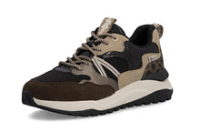Load image into Gallery viewer, RIEKER - W2501-90 - WEDGE LACE TRAINER -  Brown/Beige (NEW IN)