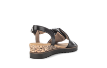 Load image into Gallery viewer, GABOR (Rich) - 82.751.27 - STRAPPY WEDGE SANDAL - Black