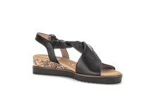 Load image into Gallery viewer, GABOR (Rich) - 82.751.27 - STRAPPY WEDGE SANDAL - Black