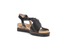 Load image into Gallery viewer, GABOR (Rich) - 82.751.27 - STRAPPY WEDGE SANDAL - Black