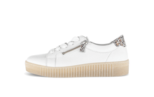 Load image into Gallery viewer, GABOR (Wisdom) - 83.334.29 - LACE UP SNEAKER STYLE TRAINER/SHOE - Off White