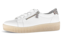 Load image into Gallery viewer, GABOR (Wisdom) - 83.334.29 - LACE UP SNEAKER STYLE TRAINER/SHOE - Off White
