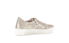 Load image into Gallery viewer, GABOR (Wisdom) - 83.334.60 - LACE UP SNEAKER STYLE TRAINER/SHOE - Mushroom Metallic
