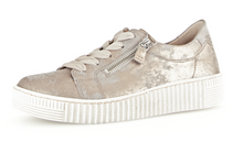 Load image into Gallery viewer, GABOR (Wisdom) - 83.334.60 - LACE UP SNEAKER STYLE TRAINER/SHOE - Mushroom Metallic
