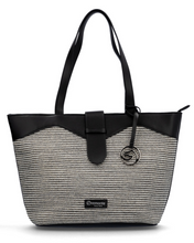 Load image into Gallery viewer, REMONTE - Q0759-02 - HAND/SHOULDER BAG - Black/Cream