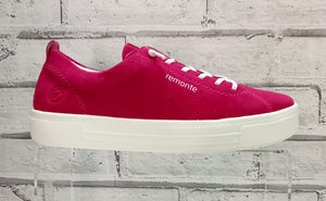 REMONTE - D0913-31 - LACE UP TRAINER - Fuchsia Pink