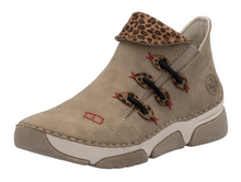 Load image into Gallery viewer, RIEKER - 45983-64 - ZIP ANKLE BOOT - Beige multi