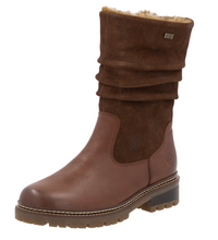 Load image into Gallery viewer, REMONTE - D0B80-24 - MID-CALF BOOT (Water Resistant) - Tan