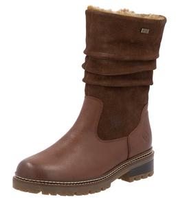 REMONTE - D0B80-24 - MID-CALF BOOT (Water Resistant) - Tan