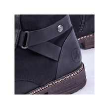 Load image into Gallery viewer, RIEKER - 94632-00 - LACE UP/ZIP LONG BOOT - Black (NEW IN)