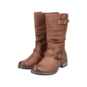 RIEKER - 98860-22 - MID-CALF BOOT - Tan