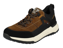 Load image into Gallery viewer, RIEKER - U0100-22 - MENS TRAINER - Brown/Black