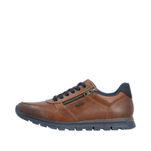Load image into Gallery viewer, RIEKER - B0513-24 -   MENS LACE-UP/ZIP SHOE - Brown (NEW IN)