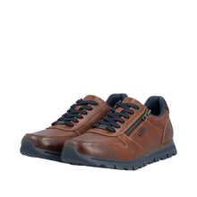 Load image into Gallery viewer, RIEKER - B0513-24 -   MENS LACE-UP/ZIP SHOE - Brown (NEW IN)