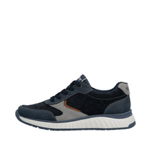 Load image into Gallery viewer, RIEKER - B0606-14- MENS LACE-UP/ZIP SHOE - Navy Multi