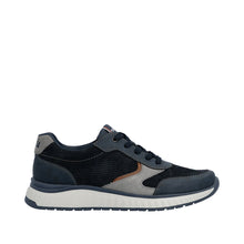 Load image into Gallery viewer, RIEKER - B0606-14- MENS LACE-UP/ZIP SHOE - Navy Multi