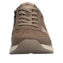 Load image into Gallery viewer, RIEKER - B0606-22 - MENS LACE-UP/ZIP SHOE - Taupe Multi