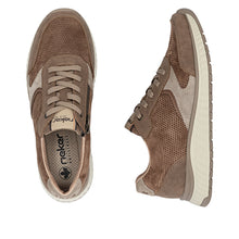 Load image into Gallery viewer, RIEKER - B0606-22 - MENS LACE-UP/ZIP SHOE - Taupe Multi