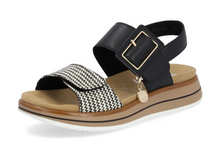 Load image into Gallery viewer, REMONTE - D1J53-02 - SANDAL  - Black/Cream