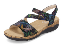Load image into Gallery viewer, REMONTE - R6860-91- STRAP SANDAL - Black Multi