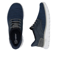 Load image into Gallery viewer, RIEKER - B6658-14 - SLIP-IN SHOE - Blue/Black/Grey