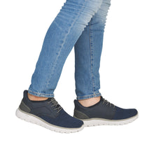 Load image into Gallery viewer, RIEKER - B6658-14 - SLIP-IN SHOE - Blue/Black/Grey