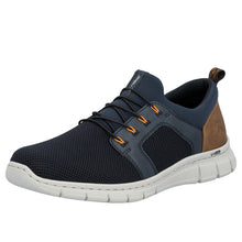 Load image into Gallery viewer, RIEKER - B7796-14 - SLIP ON SHOE - Navy/Tan