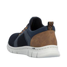Load image into Gallery viewer, RIEKER - B7796-14 - SLIP ON SHOE - Navy/Tan