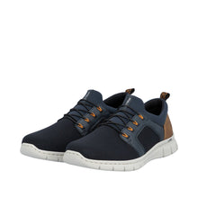 Load image into Gallery viewer, RIEKER - B7796-14 - SLIP ON SHOE - Navy/Tan