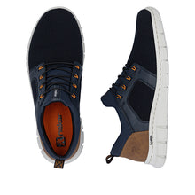 Load image into Gallery viewer, RIEKER - B7796-14 - SLIP ON SHOE - Navy/Tan