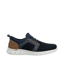 Load image into Gallery viewer, RIEKER - B7796-14 - SLIP ON SHOE - Navy/Tan