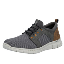 Load image into Gallery viewer, RIEKER - B7796-42 - SLIP ON SHOE - Grey/Tan