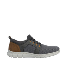 Load image into Gallery viewer, RIEKER - B7796-42 - SLIP ON SHOE - Grey/Tan